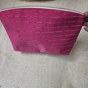 Lancome Elegant Pink /Coral Cosmetic Bag